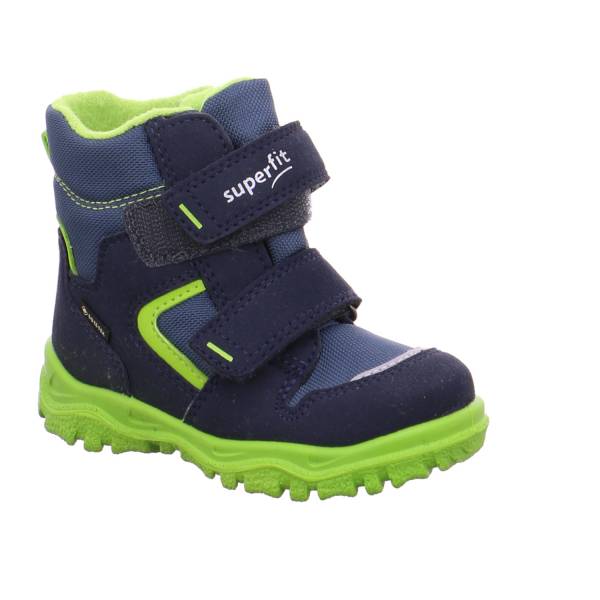 Bild 1 - SUPERFIT Kleinkinder-Snowboot Membran Blau Textil Baby-Winterstiefel