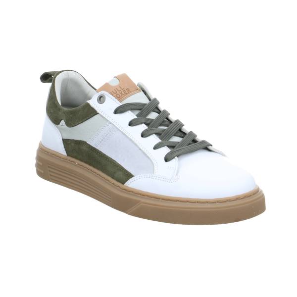 Bild 1 - BULLBOXER Halbschuhe Sneaker Weiss Leder