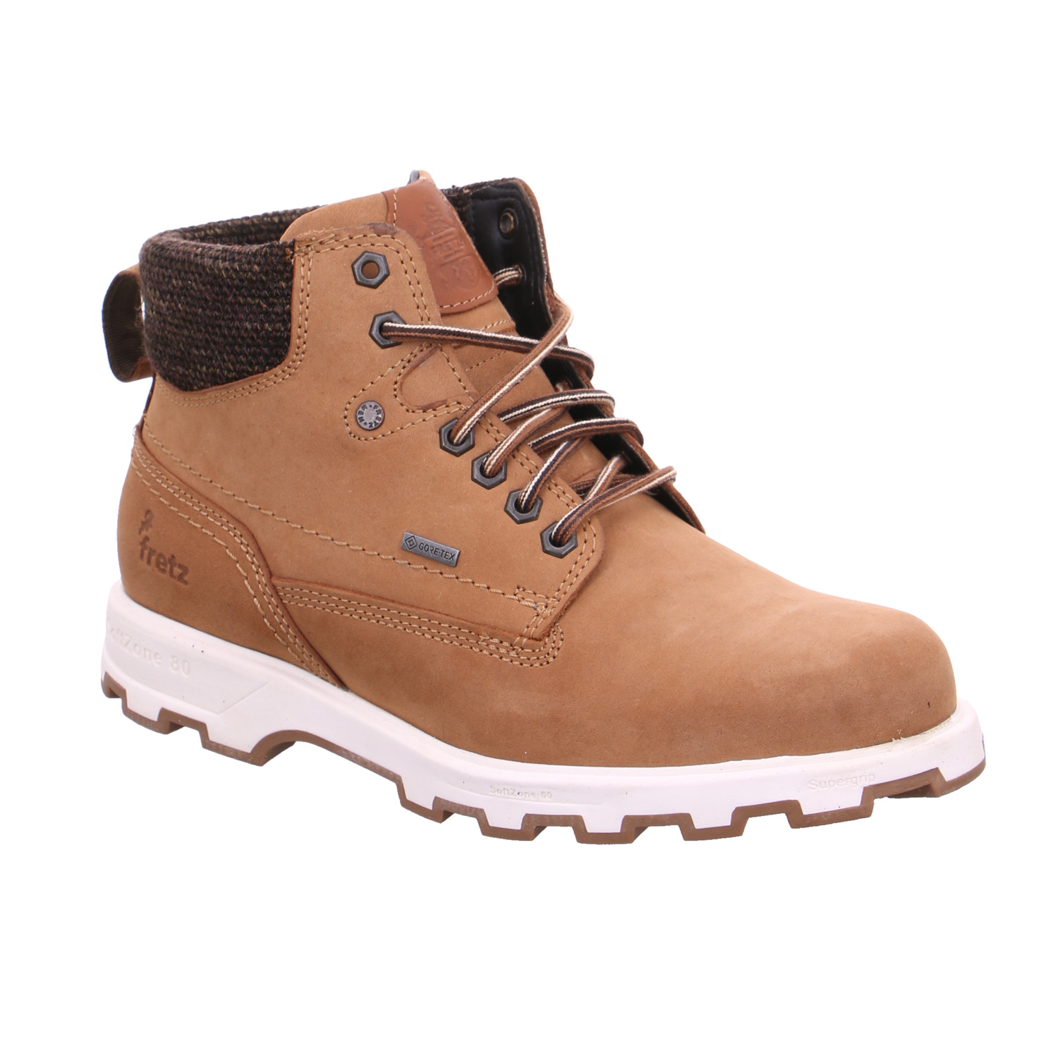 FRETZ MEN Winter-Boots Braun Leder