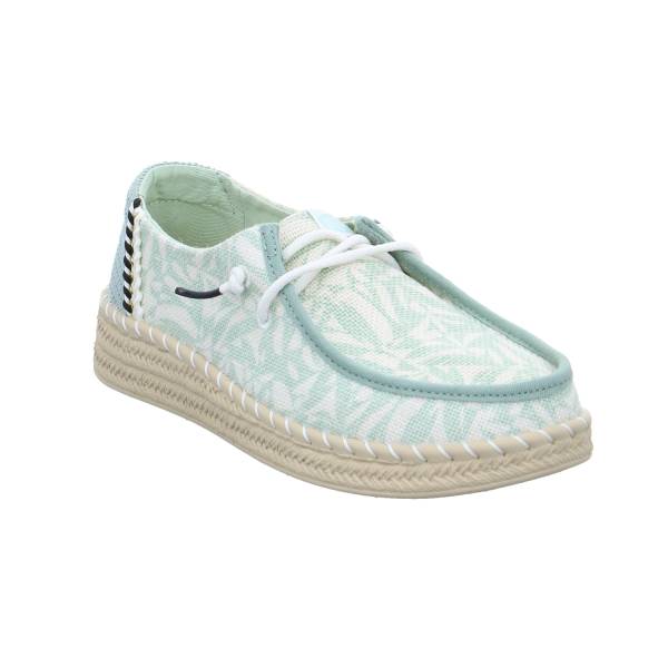 Bild 1 - HEY DUDE Sneaker Mint Textil mit Wechselfussbett