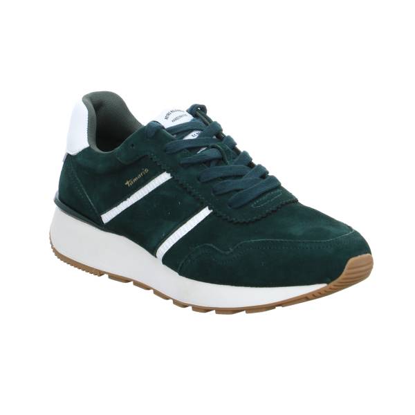 Bild 1 - TAMARIS Sneaker Dunkelgrün Leder