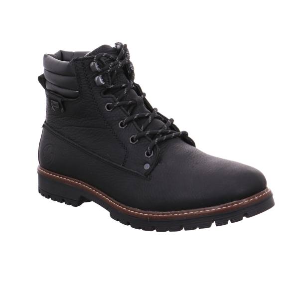 Bild 1 - RIEKER Winter-Boots Schwarz Leder