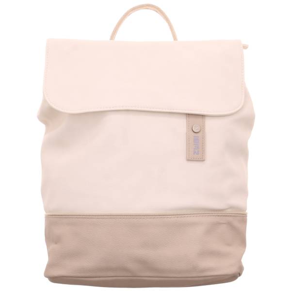 Bild 1 - ZWEI Rucksack Beige Lederimitat Ja
