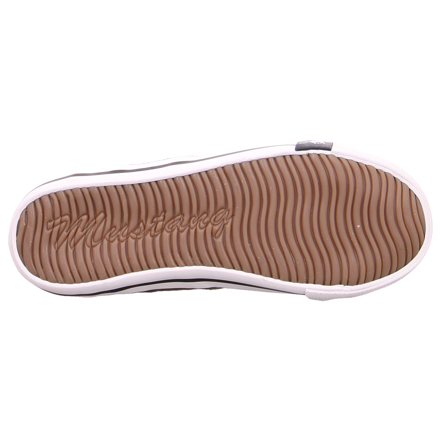 MUSTANG Jugend-Stoffschuh Grau Textil Canvasschuh NV8039