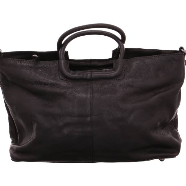 Bild 1 - BEAR DESIGN Henkeltasche Schwarz Leder