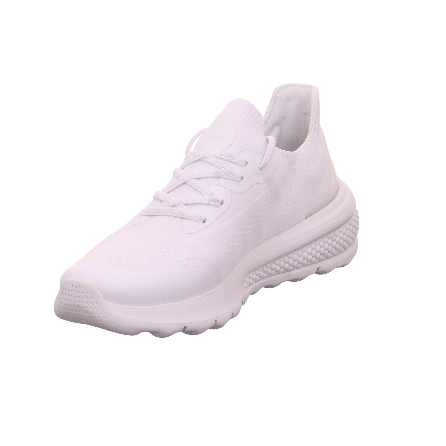 GEOX Sneaker Weiss Textil
