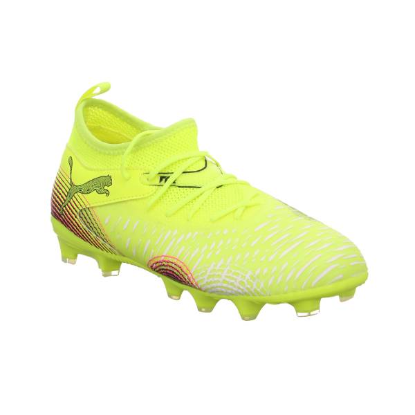 Bild 1 - PUMA Fussball Nocken Gelb Lederimitat