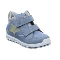 RICOSTA Lauflernschuh Grau Leder unisex Bottine