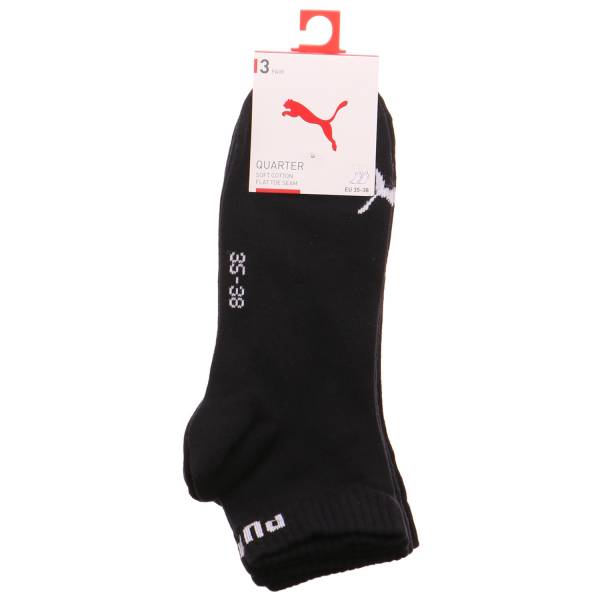 Bild 1 - PUMA SOCKEN Freizeitsocken Schwarz Textil