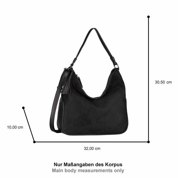 Bild 4 - GABOR Beuteltasche Schwarz Lederimitat Ja