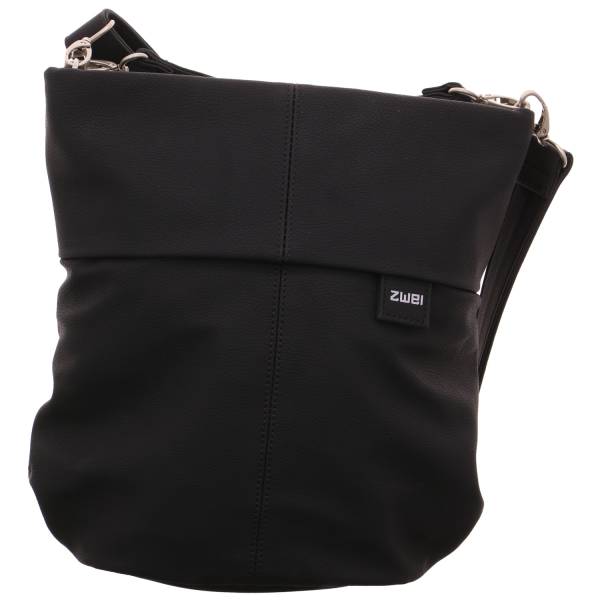 Bild 1 - ZWEI Umhänge- / Schultertasche gross Schwarz Lederimitat