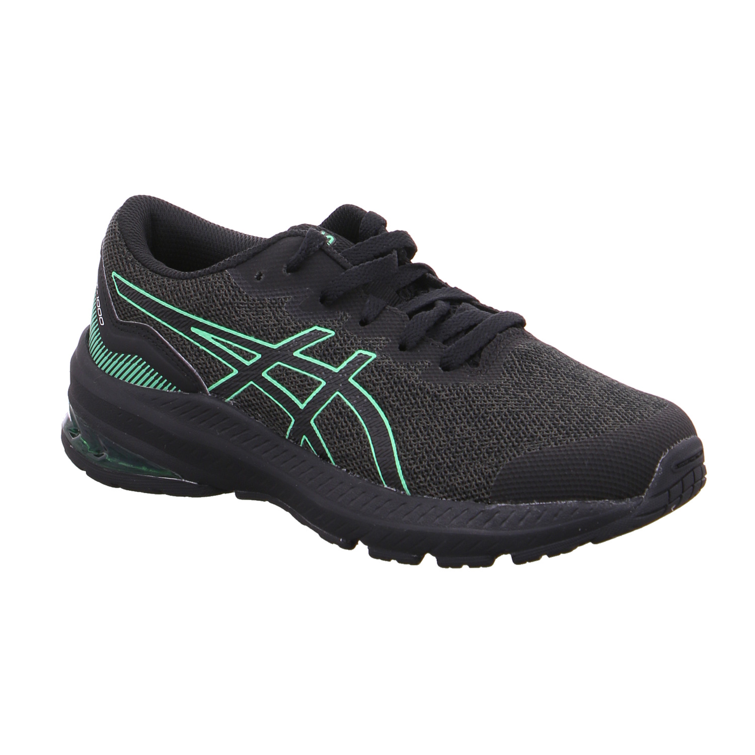 ASICS Kinder Sportschuh Schwarz Synthetik AR7352 ASICS Kinder Sportschuh Schwarz Synthetik AR7352