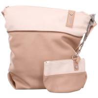 ZWEI Umhängetasche Beige Lederimitat