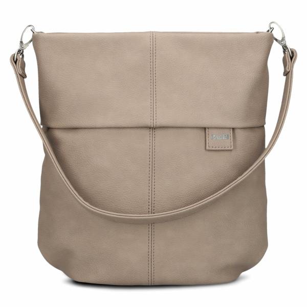Bild 1 - ZWEI Umhängetasche Beige Lederimitat