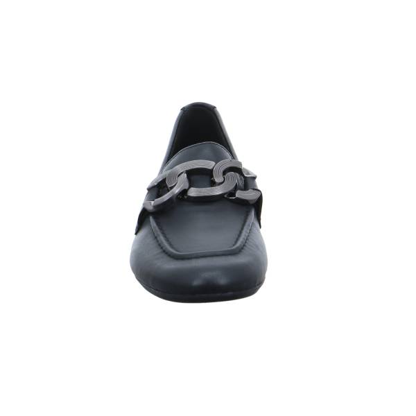 Bild 2 - REMONTE Slipper Schwarz Leder