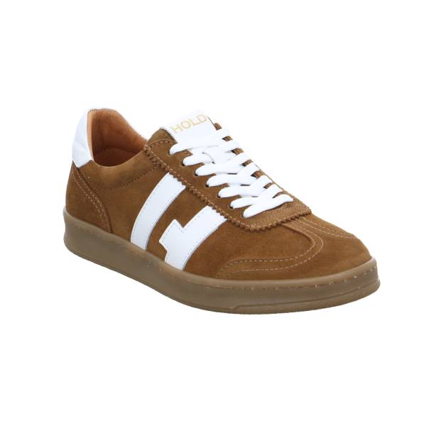 Bild 1 - HOLD Halbschuhe Sneaker Braun Leder