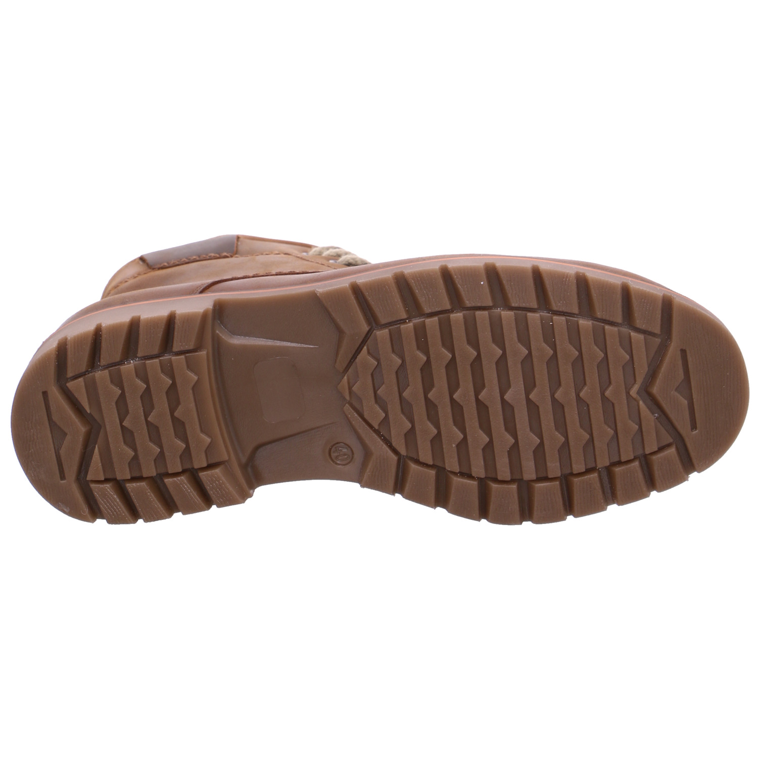 * Winter-Boots Braun Leder FN5542