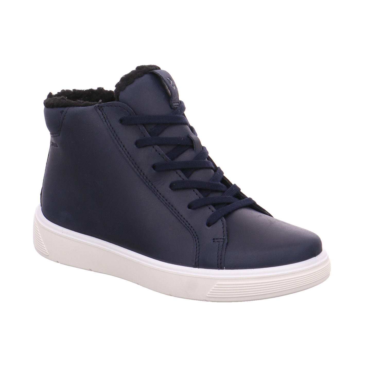 ECCO Mädchen-Winter-Bottine Dunkelblau Textil Winter-Sneaker high