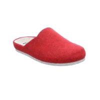 BIOLife Hausschuh Rot Textil