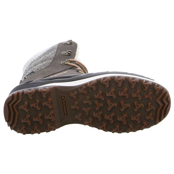 Bild 5 - LOWA Snowboots Damen Taupe Leder