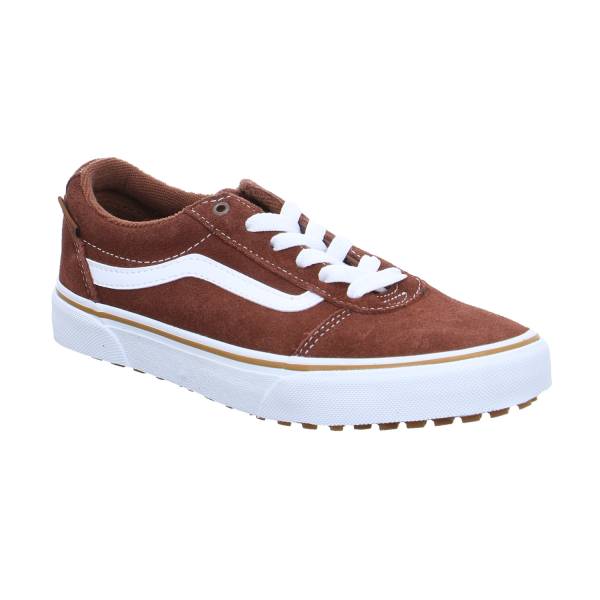 Bild 1 - VANS Kinder Sportschuh Braun Leder