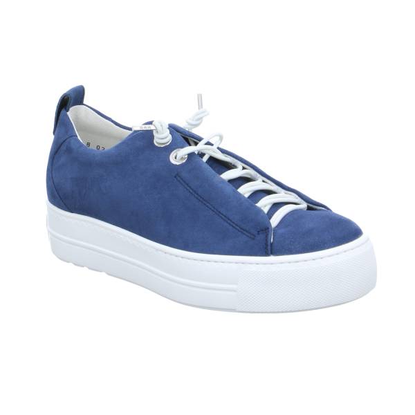 Bild 1 - PAUL GREEN Sneaker-Slipper Jeansblau Leder