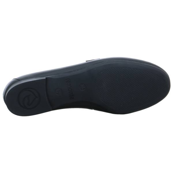 Bild 5 - REMONTE Slipper Schwarz Leder