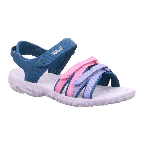 Bild 1 - TEVA Mädchen-Sandale Blau Textil Sommerschuh