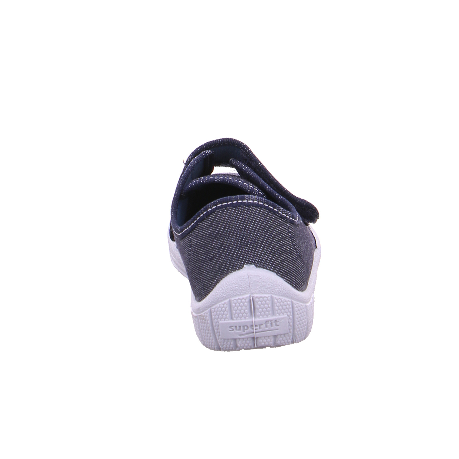 SUPERFIT Kinder-Hausschuh Jeansblau Textil Jungenhausschuh AR9077