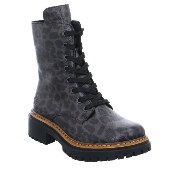 Bild 1 - RIEKER Boot Leopard Lederimitat