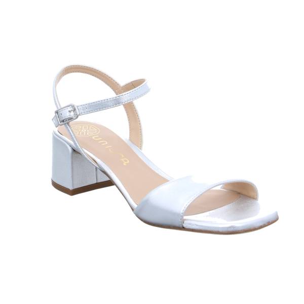 Bild 1 - Unisa Sandalette Silber Leder