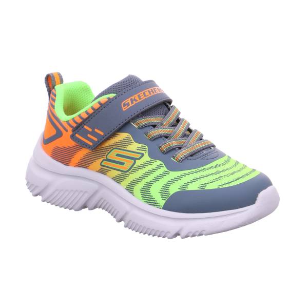 Bild 1 - SKECHERS Jungen-Halbschuh Klett Multicolor Textil Sneaker