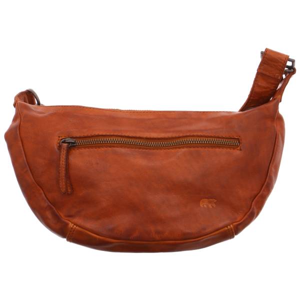 Bild 1 - BEAR DESIGN Umhängetasche Cognac Leder