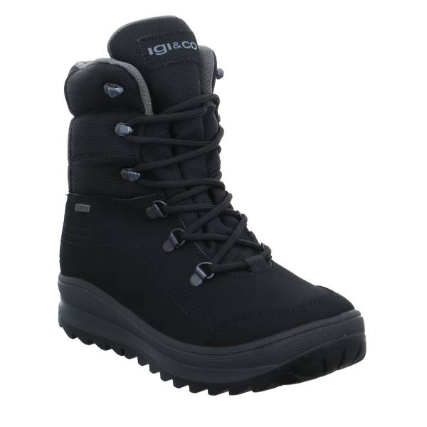 Bild 1 - IGI & CO Snowboot Schwarz Leder mit Gore-Tex