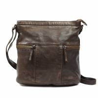 BEAR DESIGN Umhängetasche Braun Leder