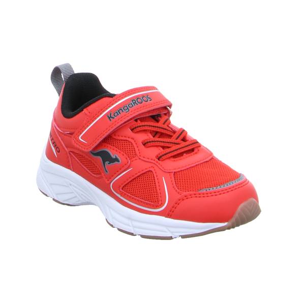 Bild 1 - KANGAROOS Kinder Sportschuh Rot Textil
