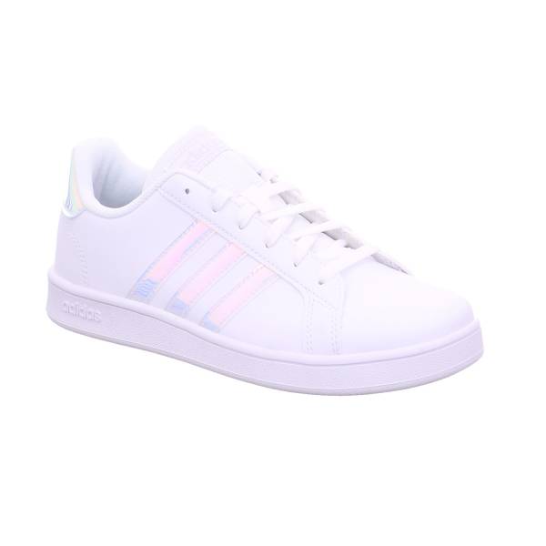 Bild 1 - ADIDAS Kinder Sportschuh Weiss Lederimitat