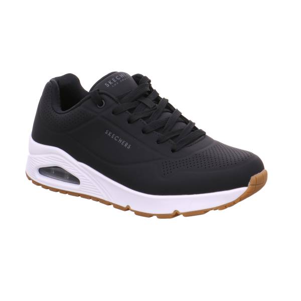 Bild 1 - SKECHERS Halbschuhe Sneaker Schwarz Synthetik