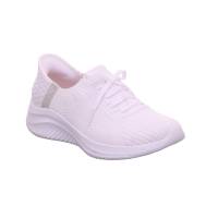 SKECHERS Sneaker Weiss Textil Vegan