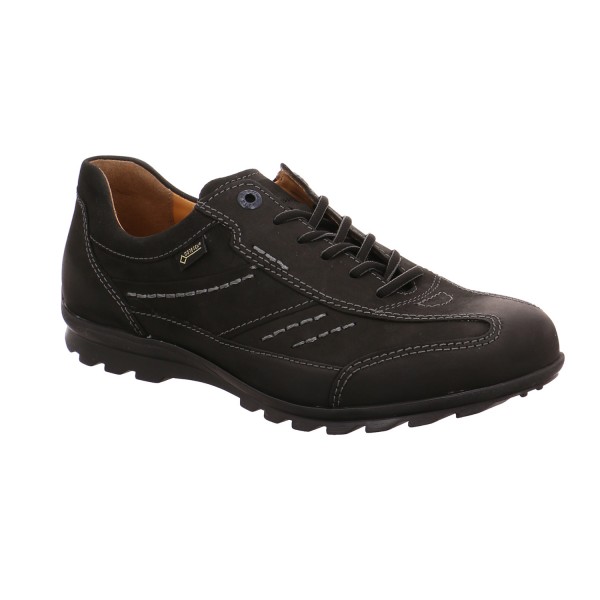 Bild 1 - FRETZ MEN Halbschuhe Sneaker Schwarz Leder