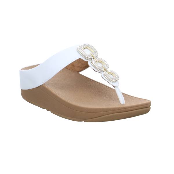 Bild 1 - FITFLOP Zehentrenner-FlipFlop Weiss Leder