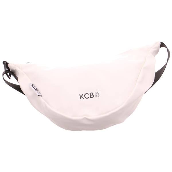Bild 1 - KCB VEGAN BAGS Gürteltasche / Bodybag Weiss Textil Ja