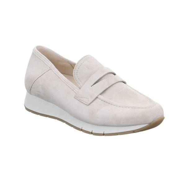 Bild 1 - GABOR Comfort-Slipper Beige Leder mit Wechselfussbett