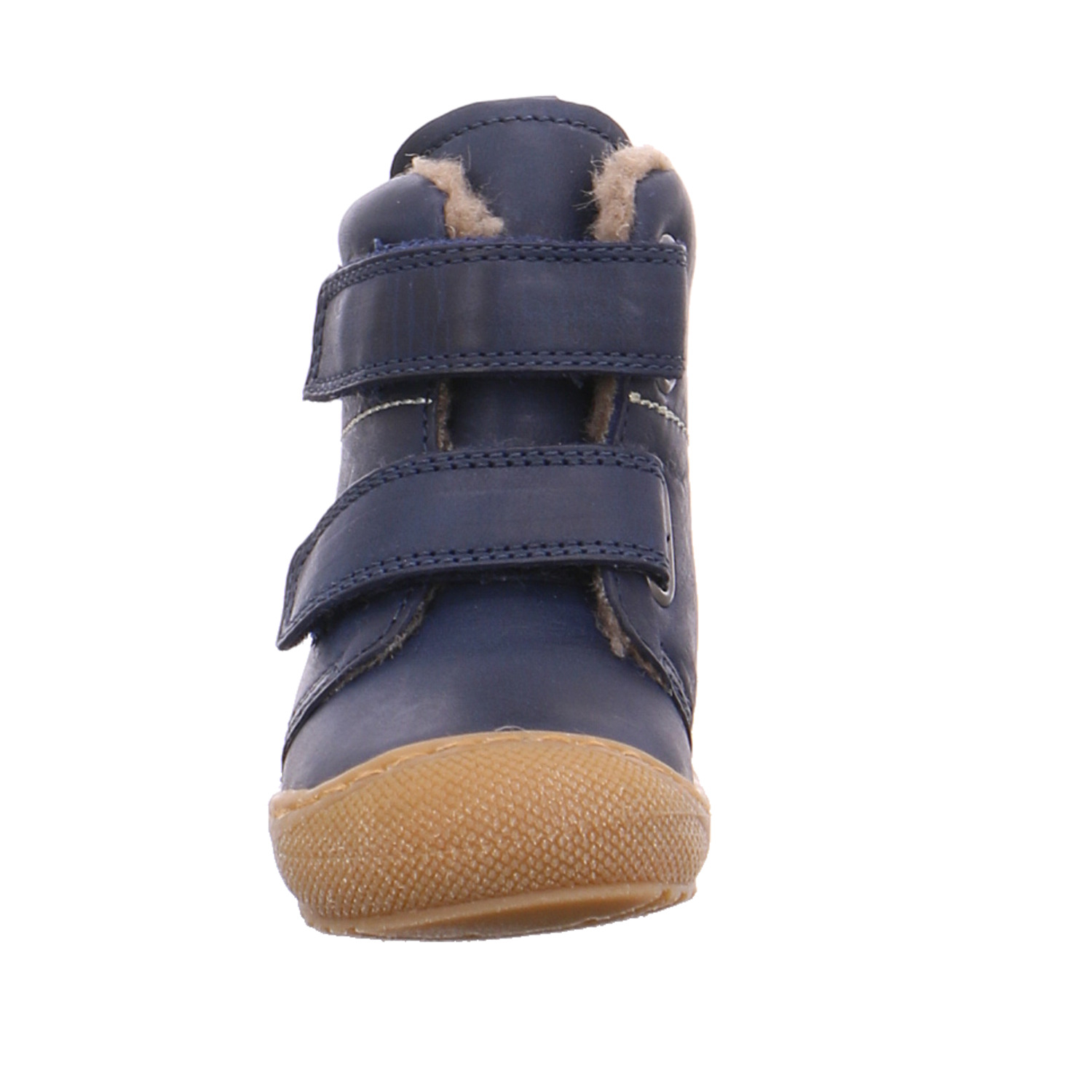 NATURINO Kleinkinder-Winterstiefel Blau Leder Unisex Boot YB8281