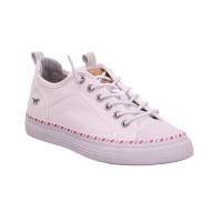 MUSTANG Sneaker Weiss Textil mit Wechselfussbett