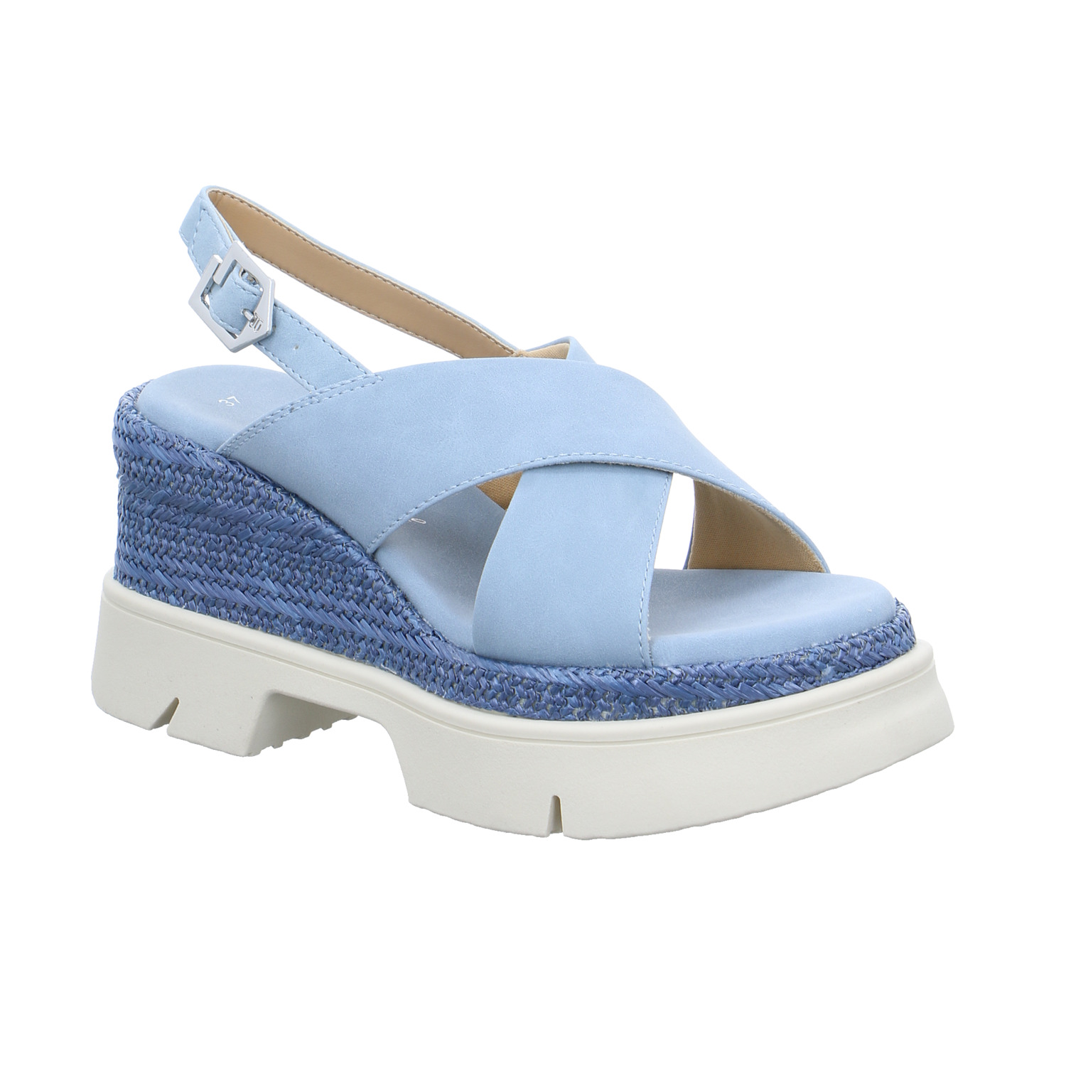 BAGATT Sandalette Hellblau Lederimitat BAGATT Sandalette Hellblau Lederimitat