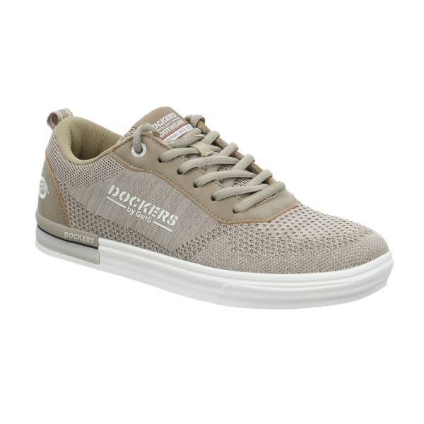 Bild 1 - DOCKERS Halbschuhe Sneaker Stoff Beige Textil