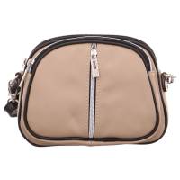 Bild 1 - * Umhänge-/Schultertasche klein Taupe Leder Bild 1 - * Umhänge-/Schultertasche klein Taupe Leder