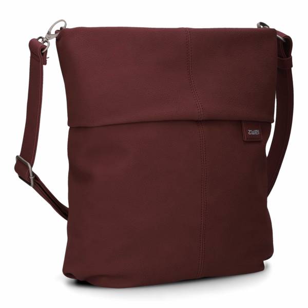 Bild 5 - ZWEI Umhängetasche Bordeau Lederimitat Ja
