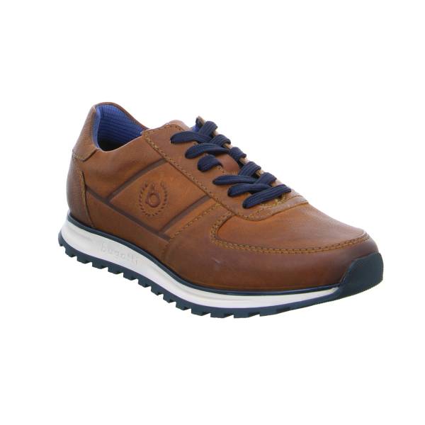 Bild 1 - BUGATTI SHOES Halbschuhe Sneaker Cognac Leder